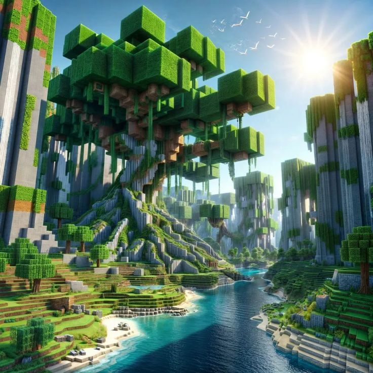 Minecraft The  fascinating platform   and Playground