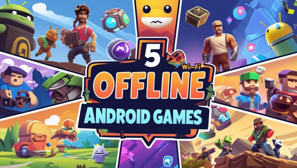 Top 5 Offline Android Games (No Wi-Fi Needed)